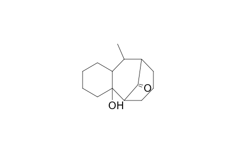 2-Hydroxy-8-methyl-tricyclo(7.3.1.0/2,7/)tridecan-13-one