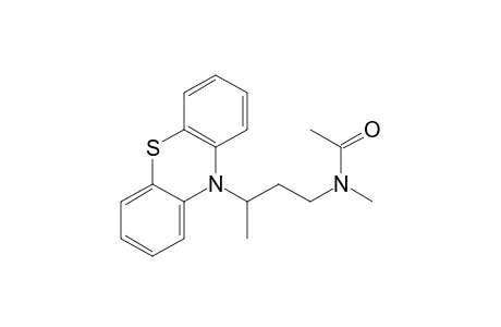 10-[3-(N-methyl-N-acetylamino)-1-methylpropyl]-10H-phenothiazine