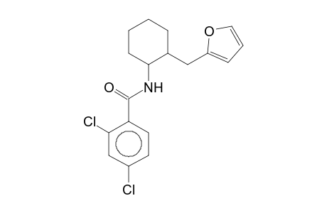 2,4-Dichloro-N-[2-(2-furylmethyl)cyclohexyl]benzamide