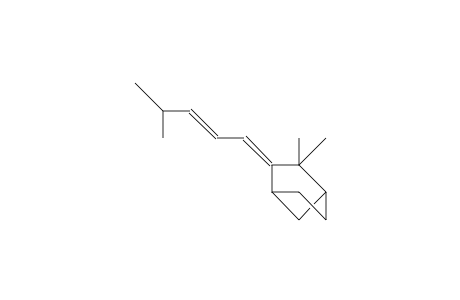 4-Methyl-1-(3',3'-dimethylbicyclo-[2.2.1]-hept-2'-ylidene)-pent-2-ene