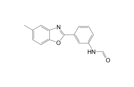 N-[3-(5-Methyl-2-benzoxazolyl)phenyl]formamide