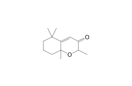 2,5,5,8a-Tetramethyl-6,7,8,8a-tetrahydro-2H-chromen-3(5H)-one