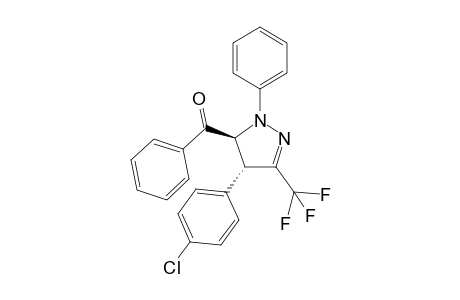 [(3S,4R)-4-(4-Chloro-phenyl)-2-phenyl-5-trifluoromethyl-3,4-dihydro-2H-pyrazol-3-yl]-phenyl-methanone