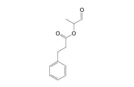 1-Methyl-2-oxoethyl 3-phenylpropanoate