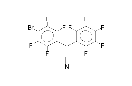 4-BROMOTETRAFLUOROPHENYL(PENTAFLUOROPHENYL)ACETONITRILE