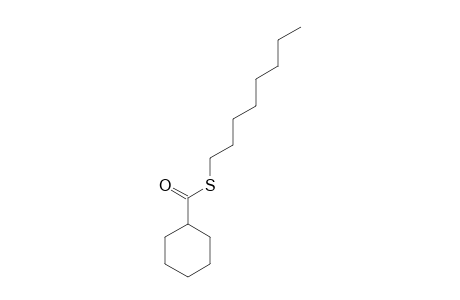 cyclohexanecarbothioic acid, S-octyl ester