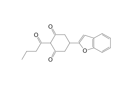 1,3-Cyclohexanedione, 5-(2-benzofuranyl)-2-(1-oxobutyl)-