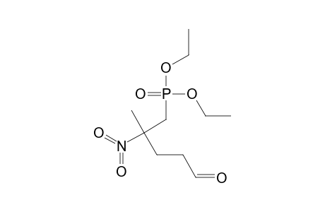 DIETHYL-(4-FORMYL-2-METHYL-2-NITROBUTYL)-PHOSPHONATE