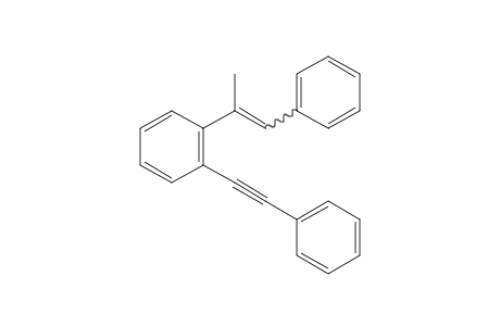 1-(Phenylethynyl)-2-(phenylprop-1-en-2-yl)benzene