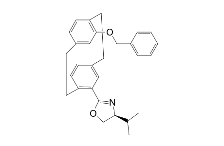 (+)-(S,4Rp,12Rp)-4-Benzyloxy-12-(4-isopropyloxazolin-2-yl)[2.2]paracyclophane