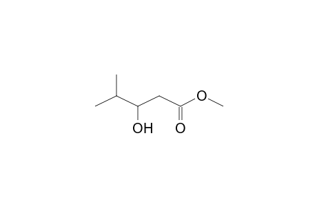 Pentanoic acid, 3-hydroxy-4-methyl-, methyl ester