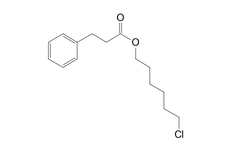 3-Phenylpropionic acid, 6-chlorohexyl ester