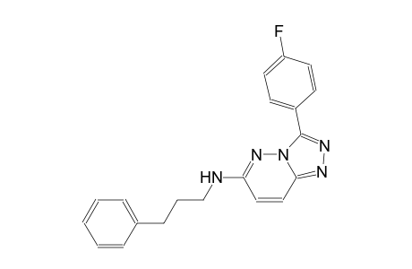 [1,2,4]triazolo[4,3-b]pyridazin-6-amine, 3-(4-fluorophenyl)-N-(3-phenylpropyl)-