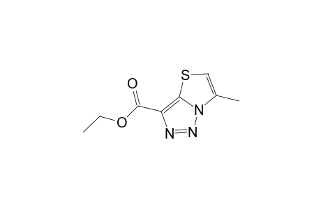 6-Methyl-3-thiazolo[3,2-c]triazolecarboxylic acid ethyl ester