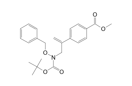 Methyl 4-(1-{[(benzyloxy)(tert-butoxycarbonyl)amino]methyl}vinyl)benzoate