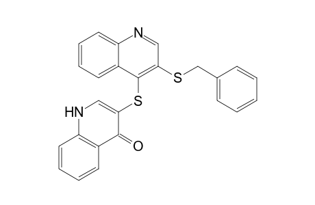 3-(3-benzylsulfanylquinolin-4-yl)sulfanyl-1H-quinolin-4-one