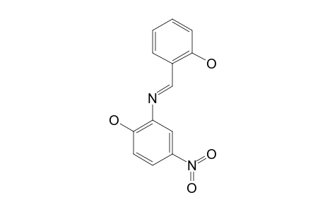 o-[N-(2-hydroxy-5-nitrophenyl)formimidoyl]phenol