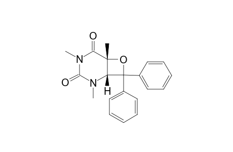 (Z)-2,4,6-TRIMETHYL-8,8-DIPHENYL-7-OXA-2,4-DIAZABICYCLO-[4.2.0]-OCTANE-3,5-DIONE