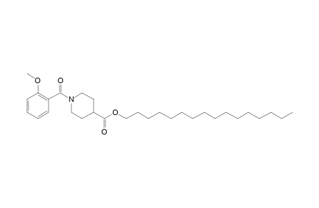 Isonipecotic acid, N-(2-methoxybenzoyl)-, hexadecyl ester