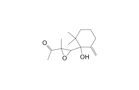 3,4-EPOXY-4-(1'-HYDROXY-2',2'-DIMETHYL-6'-METHYLIDENECYCLOHEXYL)-3-METHYLBUTAN-2-ONE