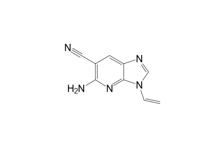 5-AMINO-3-VINYL-3H-IMIDAZO-[4,5-B]-PYRIDINE-6-CARBONITRILE