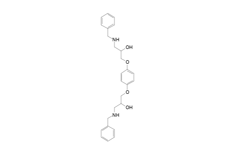 2-Propanol, 1-[4-[2-hydroxy-3-[(phenylmethyl)amino]propoxy]phenoxy]-3-[(phenylmethyl)amino]-
