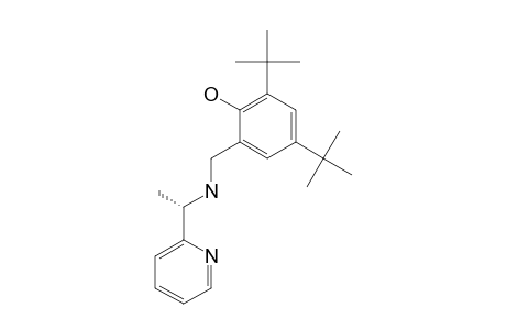 (S)-2,4-DI-TERT.-BUTYL-6-(1-(PYRIDIN-2-YL)-ETHYLAMINO)-METHYLPHENOL