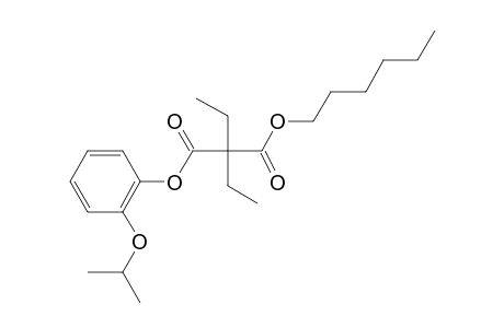 Diethylmalonic acid, hexyl 2-isopropoxyphenyl ester