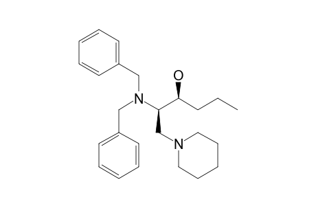 (+-)1-[(2'R*,3'S*)-2'(N,N-dibenzoylamino)-3'-hydroxyhexyl]piperidine