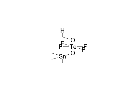 TRANS-TRIMETHYLSTANNYLOXY(METHOXY)TELLUR(VI) TETRAFLUORIDE