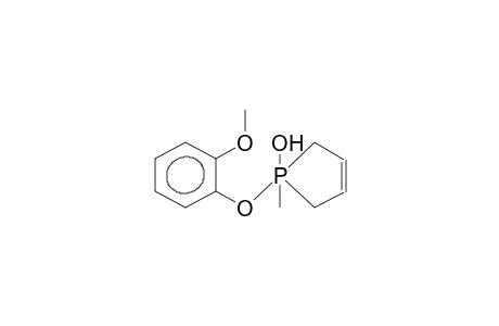 1-(ORTHO-METHOXYPHENOXY)-1-HYDROXY-1-METHYL-3-PHOSPHOLINE