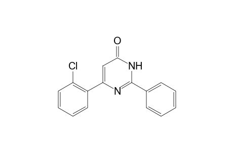 6-(o-chlorophenyl)-2-phenyl-4(3H)-pyrimidinone