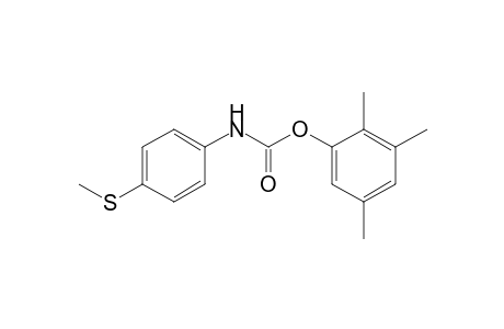 (4-Methylsulfanylphenyl)carbamic acid, 2,3,5-trimethylphenyl ester