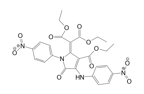 (E)-[1-(PARA-NITROPHENYL)-3-[(PARA-NITROPHENYL)-AMINO]-4-CARBOXYETHYL-2-OXOPYRROL-5-YLIDENE]-DICARBOXYLIC-ACID-DIETHYLESTER