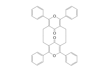 6,8,14,16-Tetraphenyl[2.2](3,5)-pyranophan-4,12-dione