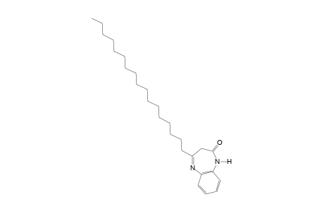 1,3-diydro-4-heptadecyl-2H-1,5-benzodiazepin-2-one