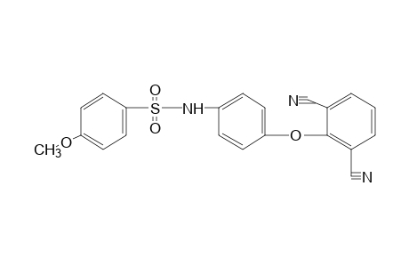 4'-(2,6-dicyanophenoxy)-4-methoxybenzenesulfonanilide