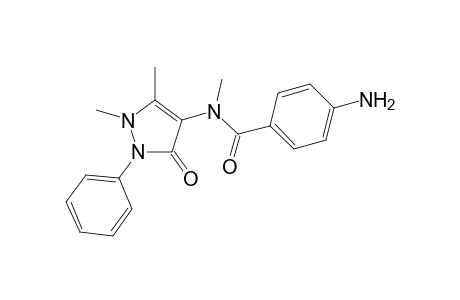 4-Amino-N-(1,5-dimethyl-3-oxo-2-phenyl-2,3-dihydro-1H-pyrazol-4-yl)-N-methylbenzamide