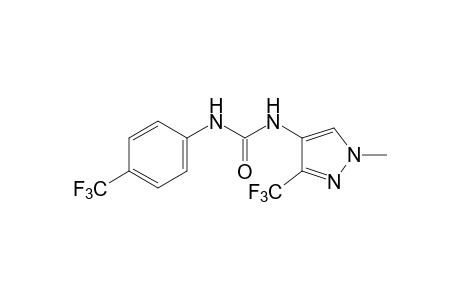 1-[1-METHYL-3-(TRIFLUOROMETHYL)PYRAZOL-4-YL]-3-(alpha,alpha,alpha-TRIFLUORO-p-TOLYL)UREA