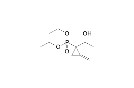 Cyclopropane, 1-(1-hydroxyethyl)-1-(diethylphosphonyl)-2-methylene-