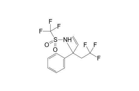 1,1,1-Trifluoro-N-(5,5,5-trifluoro-3-phenylpent-1-en-3-yl)methanesulfonamide