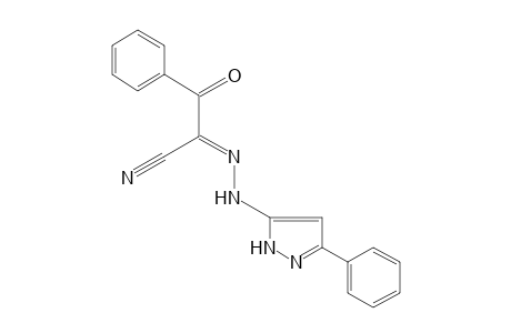 alpha,beta-DIOXOHYDROCINNAMONITRILE, alpha-(3-PHENYLPYRAZOL-5-YL)HYDRAZONE