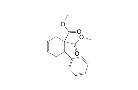 3-Cyclohexene-1,1-dicarboxylic acid, 6-phenyl-, dimethyl ester