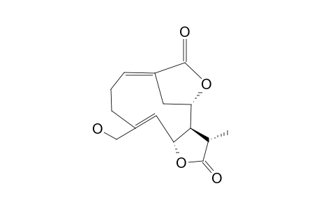 15-HYDROXY-1(10),4-GERMACRA-1(10),4-DIEN-(12,6);(14,8)-DIOLIDE