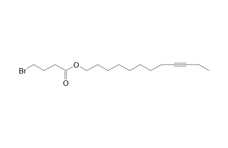 4-Bromobutanoic acid, dodec-3-ynyl ester