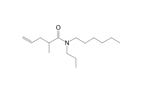 Pent-4-enoylamide, 2-methyl-N-propyl-N-hexyl-