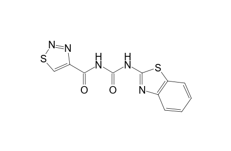 1-(2-Benzothiazolyl)-3-[(1,2,3-thiadiazol-4-yl)carbonyl]urea