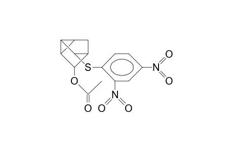 exo-3-(2,4-Dinitro-phenylthio)-endo-tricyclo-[2.2.1.0(2,6)]-heptane-5-ol-acetate