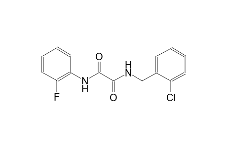 N-(2-chlorobenzyl)-N'-(2-fluorophenyl)oxamide