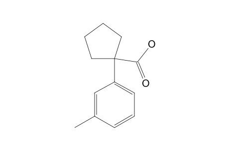 CYCLOPENTANECARBOXYLIC ACID, 1-M-TOLYL-,